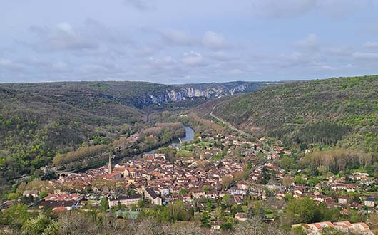 Rando canoë sur l'Aveyron à Saint Antonin Noble Val, départ de Lexos, avec Nature Escapade dans le Tarn-et-Garonne 82