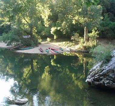 Camping les Robinsons à Saint Antonin Noble Val, parcours canoë à Cazals avec Nature Escapade dans le Tarn-et-Garonne