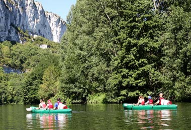 Tarif rando en canoë à Saint Antonin Noble Val sur l'Aveyron avec Nature Escapade en Tarn-et-Garonne 82