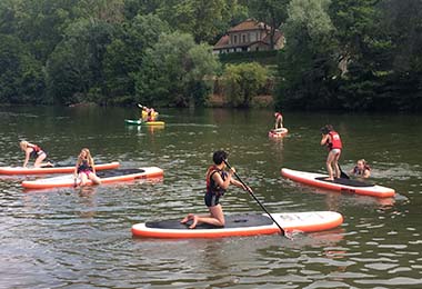 Tarif stand-up paddle à Saint Antonin Noble Val avec Nature Escapade, descente en canoë sur l'Aveyron en Tarn-et-Garonne 82