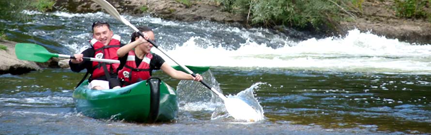 Rando canoë sur l'Aveyron avec Nature Escapade à Saint Antonin Noble Val dans le Tarn-et-Garonne 82